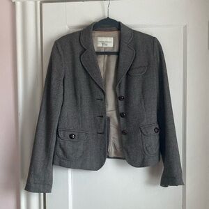 Banana Republic Blazer Size 6 Lined Wool